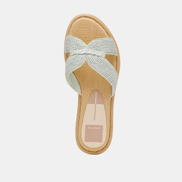 Sandals Women Dolce Vita Atomic Sandals Mint Raffia