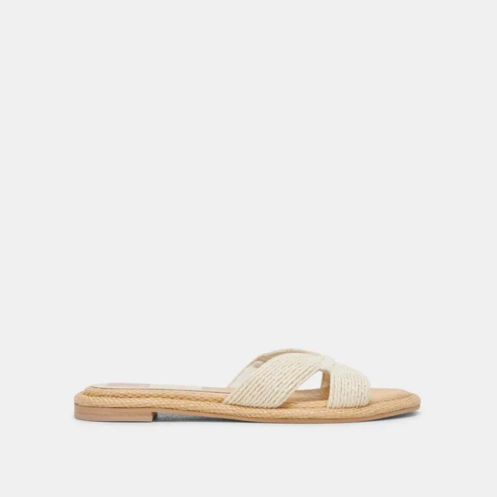 Sandals Women Dolce Vita Atomic Sandals White Raffia