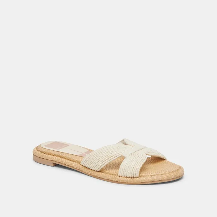 Sandals Women Dolce Vita Atomic Sandals White Raffia