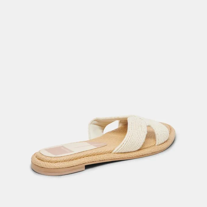Sandals Women Dolce Vita Atomic Sandals White Raffia