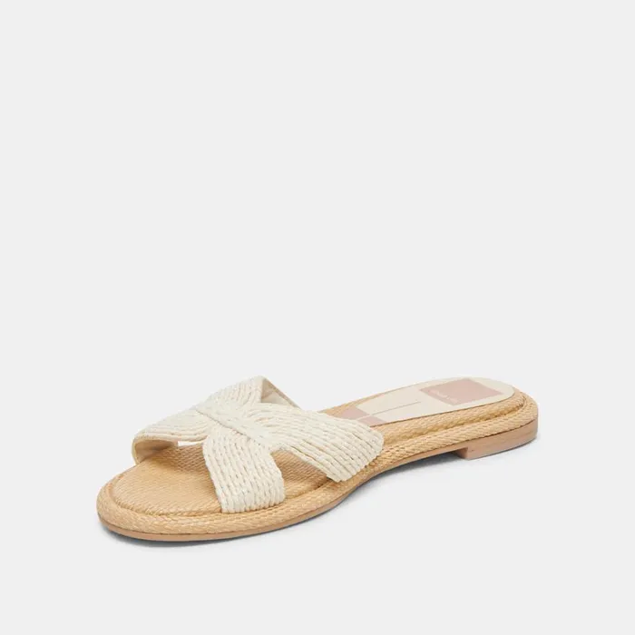 Sandals Women Dolce Vita Atomic Sandals White Raffia