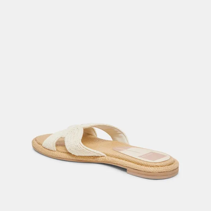 Sandals Women Dolce Vita Atomic Sandals White Raffia