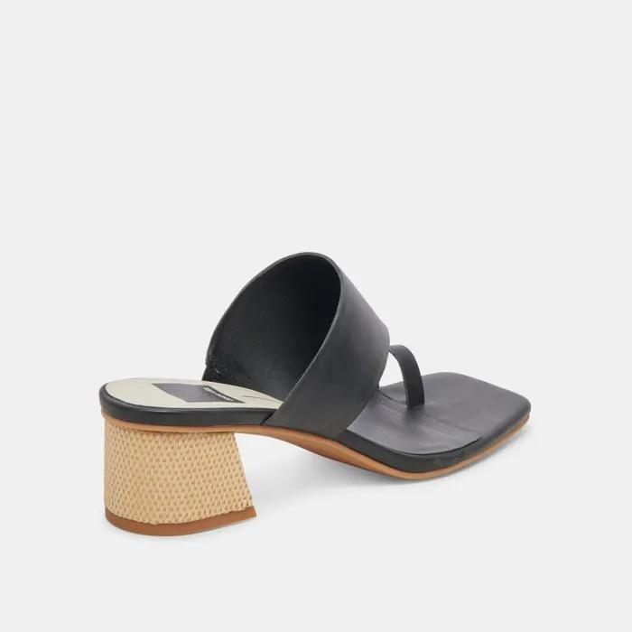 Sandals Women Dolce Vita Barlou Heels Black Stella