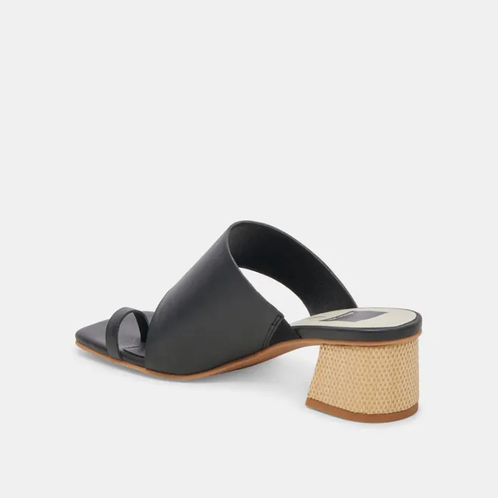 Sandals Women Dolce Vita Barlou Heels Black Stella
