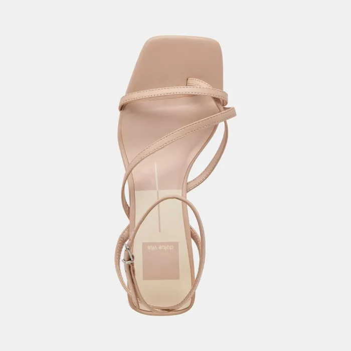 Sandals Women Dolce Vita Baylor Heels Cream Leather