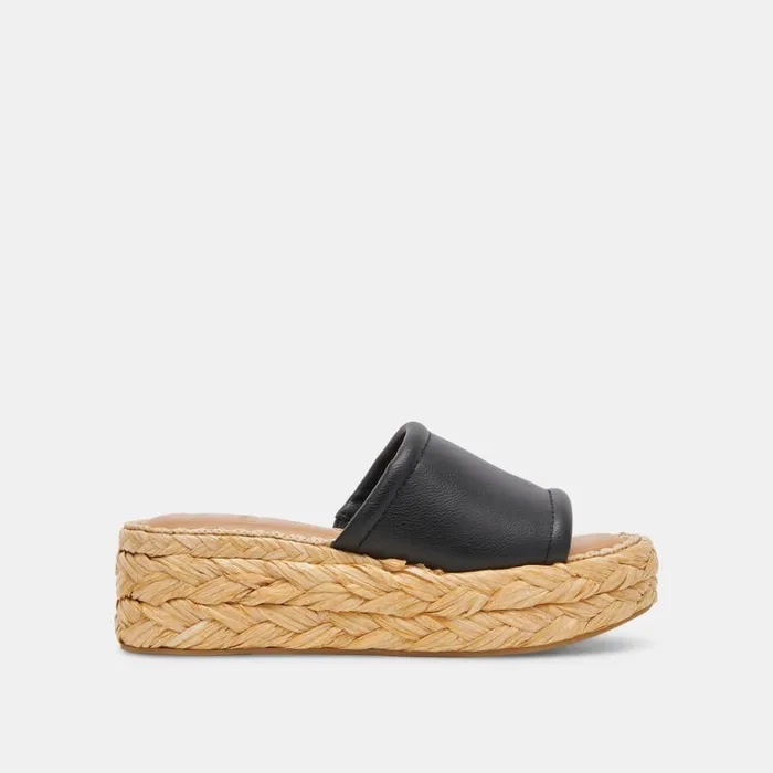 Sandals Women Dolce Vita Chavi Sandals Black Leather