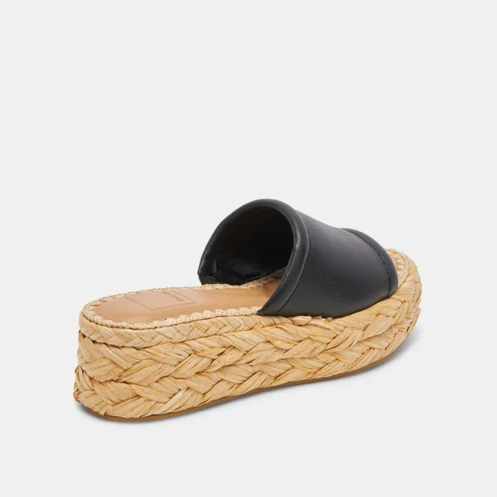 Sandals Women Dolce Vita Chavi Sandals Black Leather