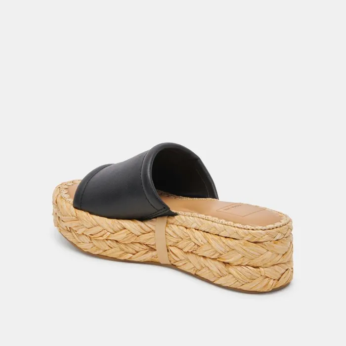 Sandals Women Dolce Vita Chavi Sandals Black Leather