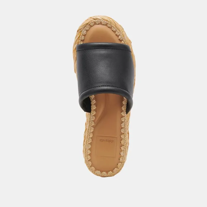Sandals Women Dolce Vita Chavi Sandals Black Leather