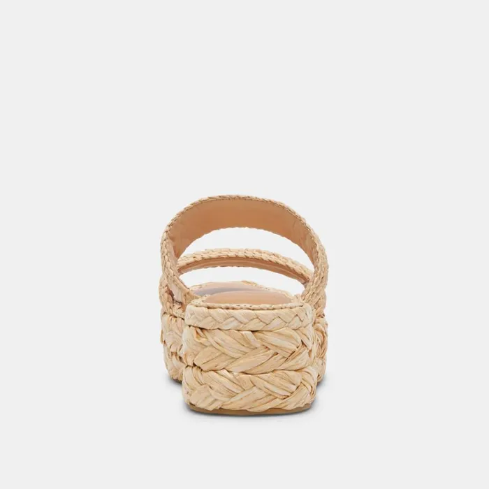 Sandals Women Dolce Vita Corla Sandals Lt Natural Raffia