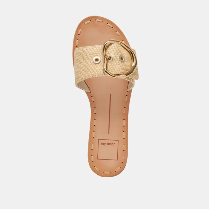 Sandals Women Dolce Vita Danna Sandals Natural Raffia