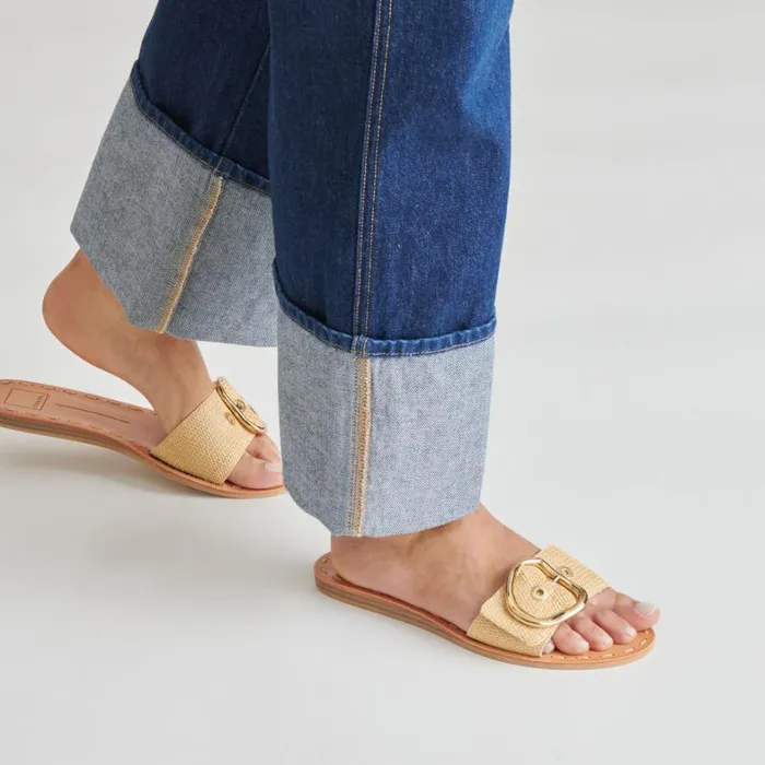 Sandals Women Dolce Vita Danna Sandals Natural Raffia