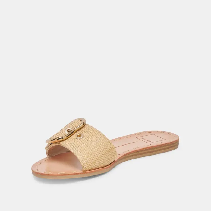 Sandals Women Dolce Vita Danna Sandals Natural Raffia