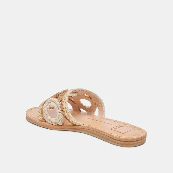 Sandals Women Dolce Vita Dany Sandals Natural Multi Raffia