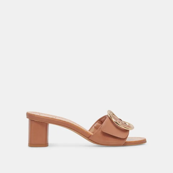 Sandals Women Dolce Vita Laika Heels Cider Leather