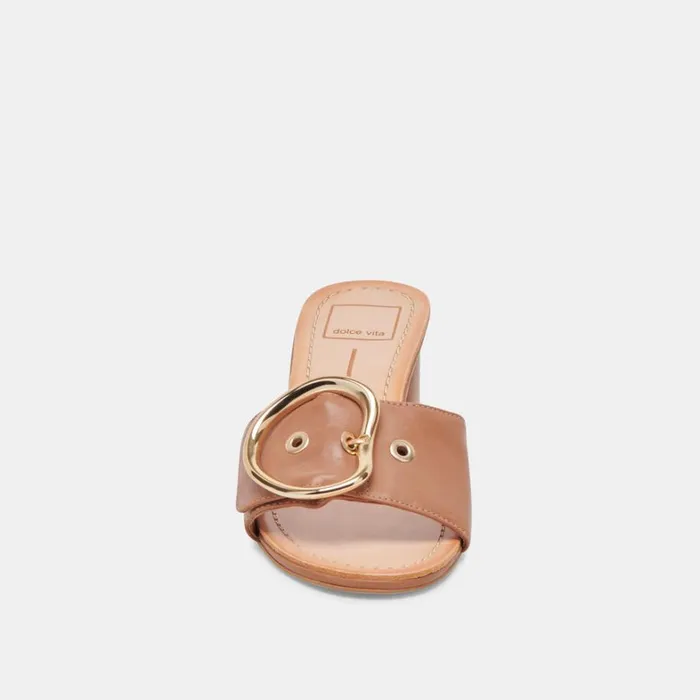 Sandals Women Dolce Vita Laika Heels Cider Leather