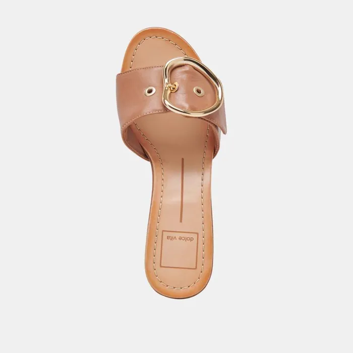 Sandals Women Dolce Vita Laika Heels Cider Leather