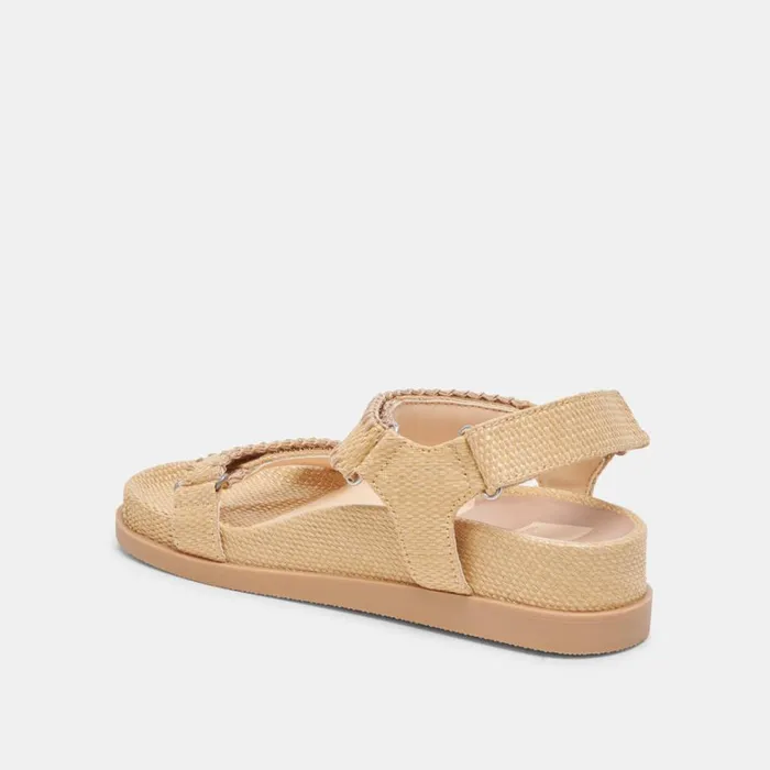 Sandals Women Dolce Vita Senora Sandals Lt Natural Raffia