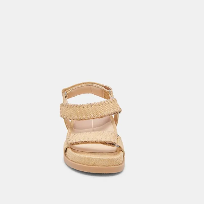 Sandals Women Dolce Vita Senora Sandals Lt Natural Raffia