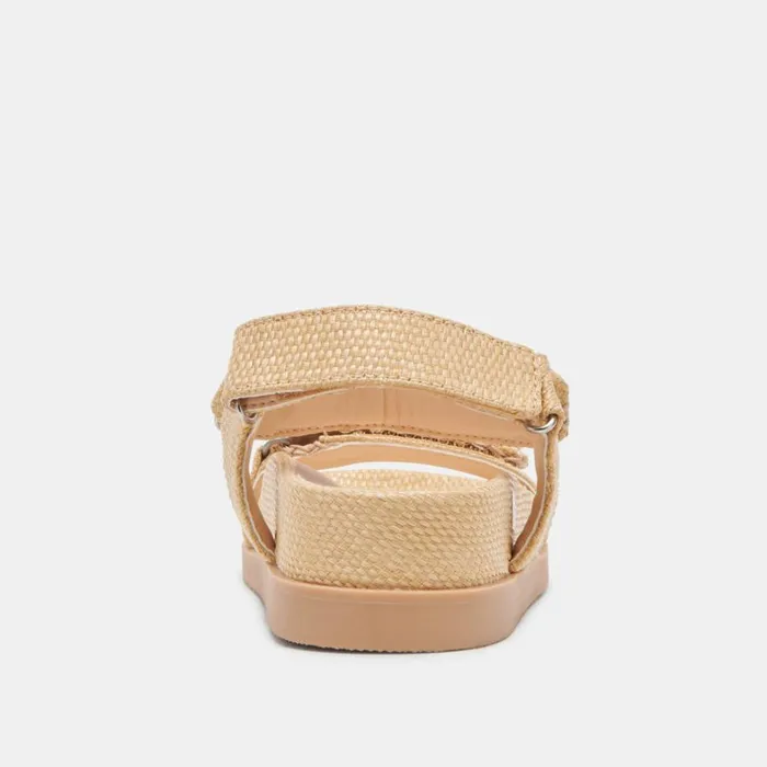 Sandals Women Dolce Vita Senora Sandals Lt Natural Raffia