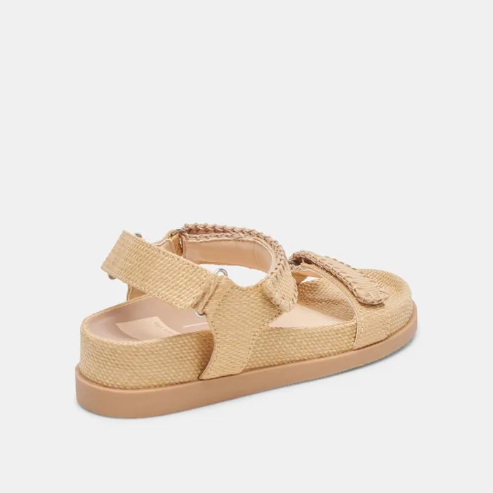 Sandals Women Dolce Vita Senora Sandals Lt Natural Raffia
