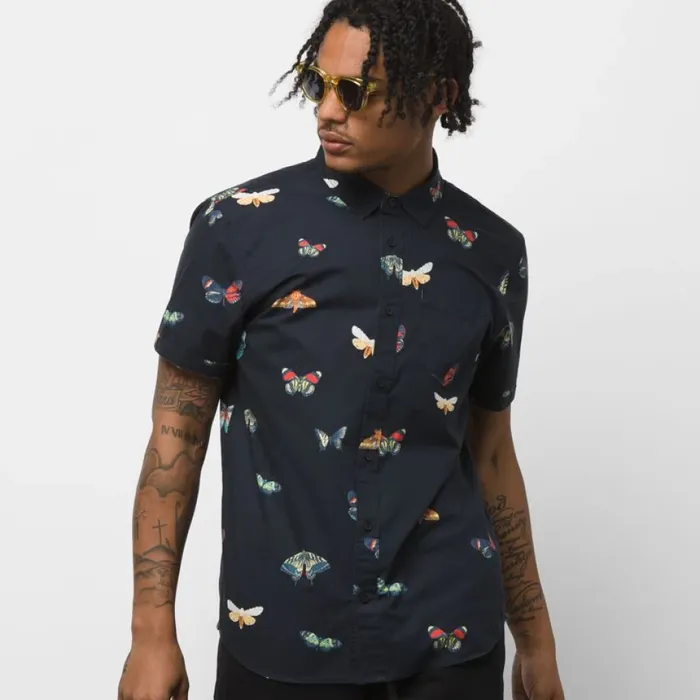 Shirts and Flannels Vans Men Metamorphosis Buttondown Shirt Black Metamorphosis Shirts and Flannels Vans Men Metamorphosis Buttondown Shirt Black Metamorphosis
