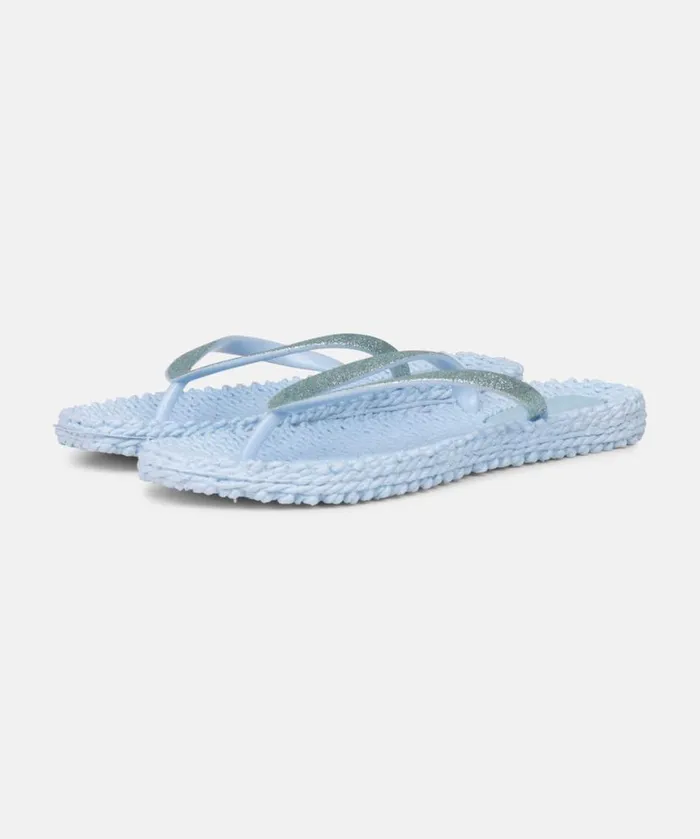 Shoes Ilse Jacobsen Flip Flops Flip Flop With Glitter 8211 Blue Bell