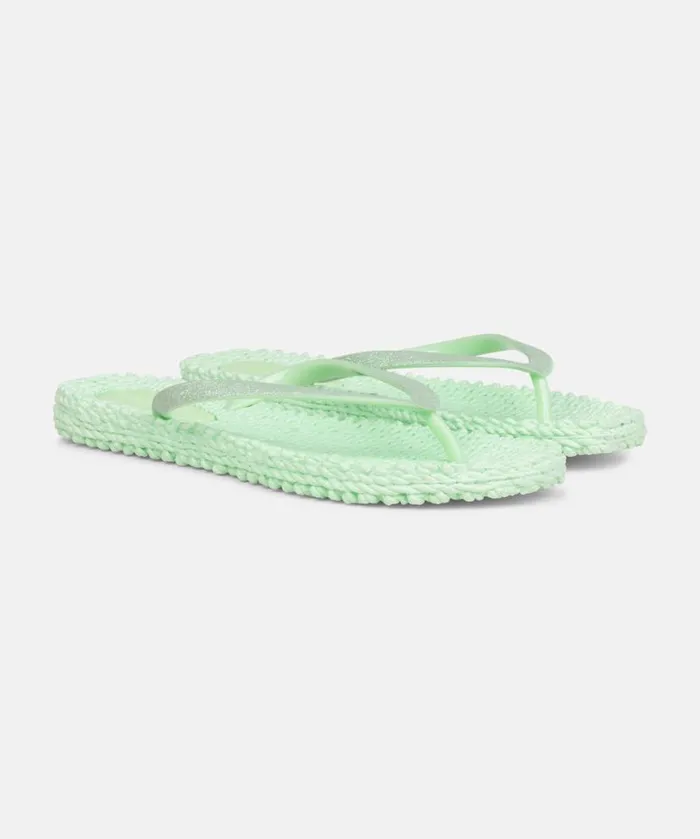 Shoes Ilse Jacobsen Flip Flops Flip Flop With Glitter 8211 Dusty Agua