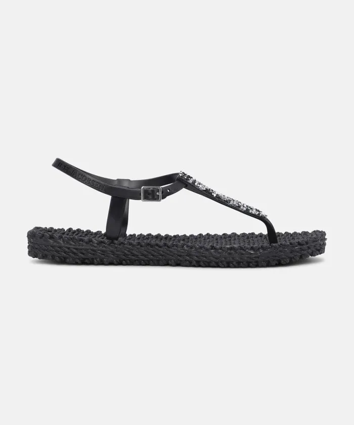 Shoes Ilse Jacobsen Flip Flops Flip Flops With Rhinstones 8211 Black Shoes Ilse Jacobsen Flip Flops Flip Flops With Rhinstones 8211 Black