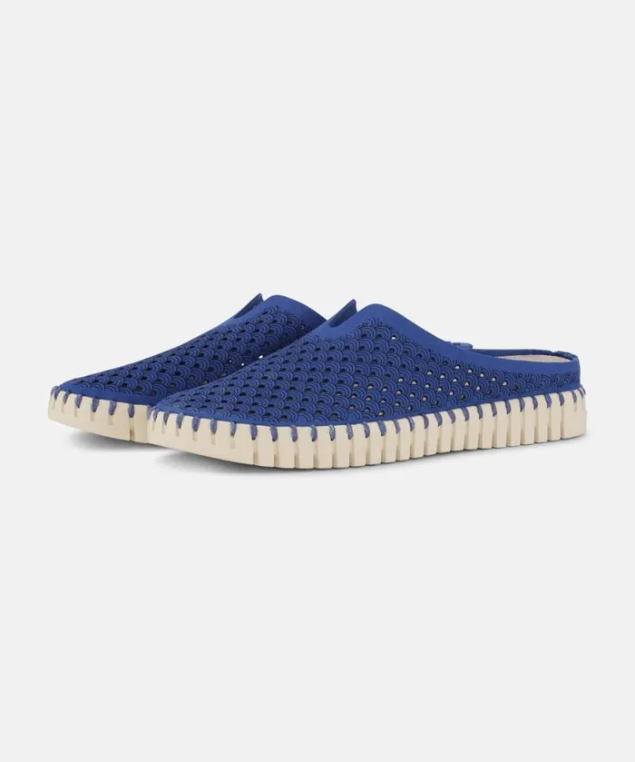 Shoes Ilse Jacobsen Tulip Flats Flats 8211 Blue Web Shoes Ilse Jacobsen Tulip Flats Flats 8211 Blue Web