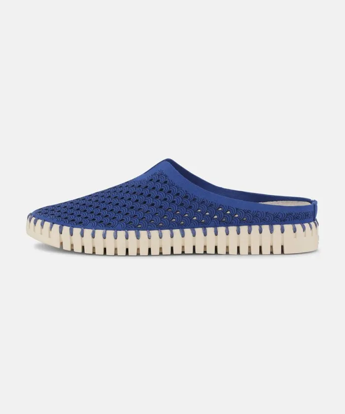 Shoes Ilse Jacobsen Tulip Flats Flats 8211 Blue Web Shoes Ilse Jacobsen Tulip Flats Flats 8211 Blue Web