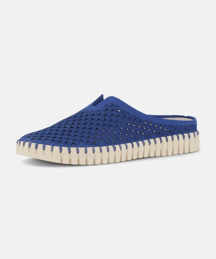 Shoes Ilse Jacobsen Tulip Flats Flats 8211 Blue Web Shoes Ilse Jacobsen Tulip Flats Flats 8211 Blue Web