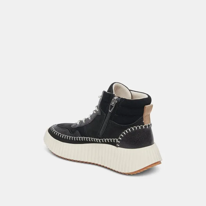 Sneakers Women Dolce Vita Daley Sneakers Black Multi Suede