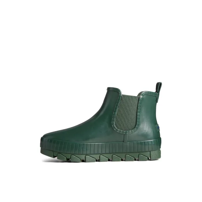 Sperry Boots Torrent Chelsea Waterproof Rain Boot Dark Green 8211 Women