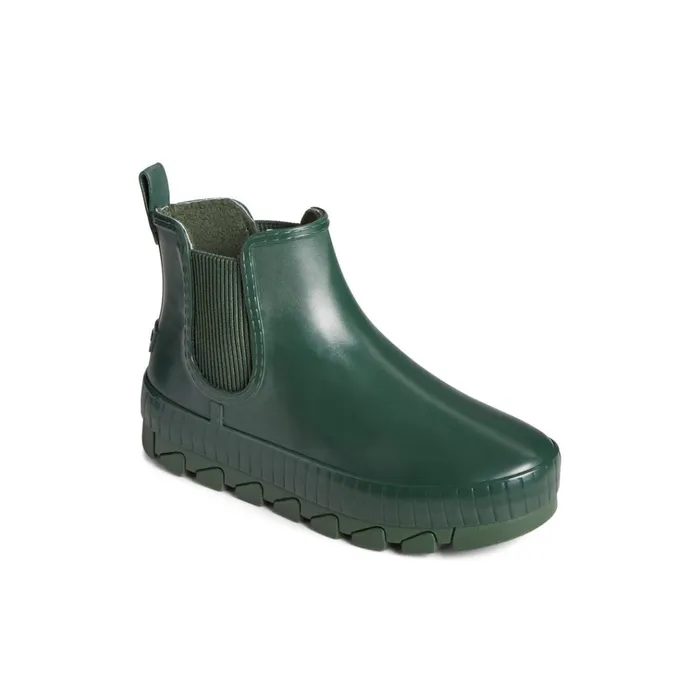 Sperry Boots Torrent Chelsea Waterproof Rain Boot Dark Green 8211 Women