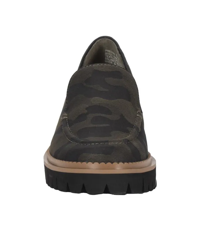Women Baretraps Flats and Loafers Prestin Loafer Army Women Baretraps Flats and Loafers Prestin Loafer Army