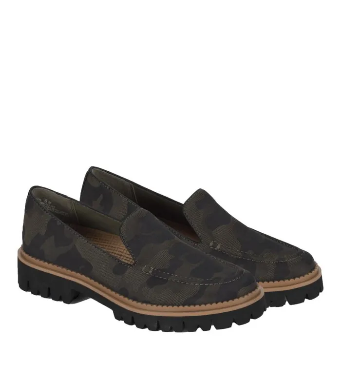 Women Baretraps Flats and Loafers Prestin Loafer Army Women Baretraps Flats and Loafers Prestin Loafer Army