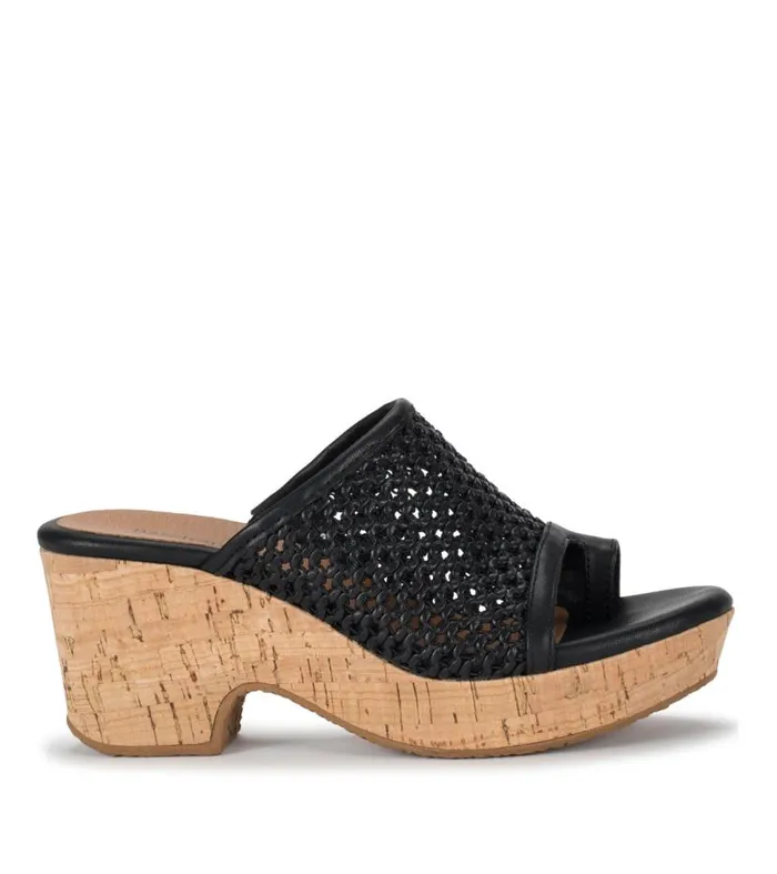 Women Baretraps Slides and Slip On Sandals Bethie Wedge Sandal Black Women Baretraps Slides and Slip On Sandals Bethie Wedge Sandal Black