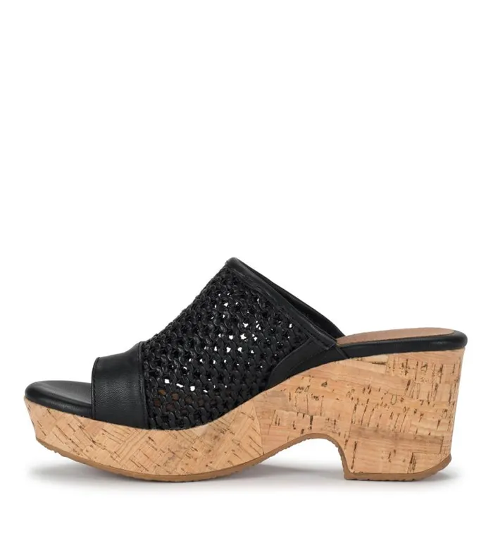 Women Baretraps Slides and Slip On Sandals Bethie Wedge Sandal Black Women Baretraps Slides and Slip On Sandals Bethie Wedge Sandal Black