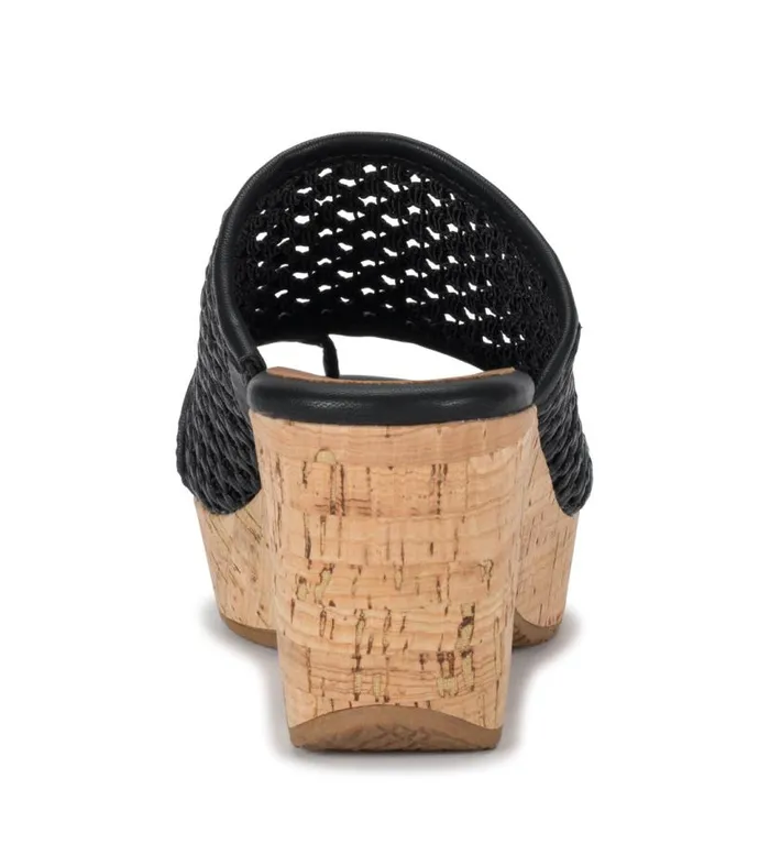 Women Baretraps Slides and Slip On Sandals Bethie Wedge Sandal Black Women Baretraps Slides and Slip On Sandals Bethie Wedge Sandal Black