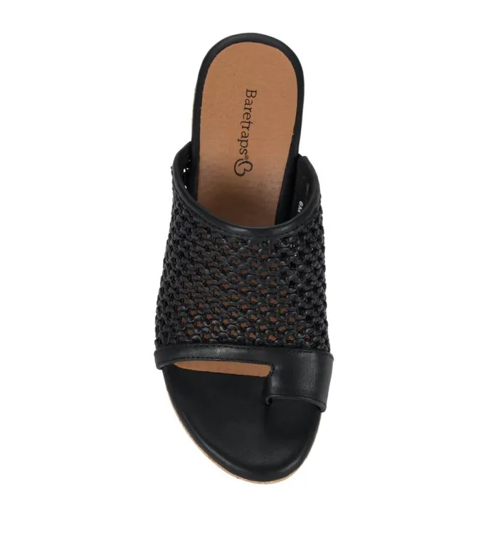 Women Baretraps Slides and Slip On Sandals Bethie Wedge Sandal Black Women Baretraps Slides and Slip On Sandals Bethie Wedge Sandal Black