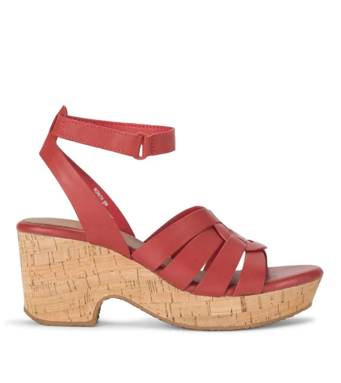 Women Baretraps Wedge Sandals Bonita Wedge Sandal Red Women Baretraps Wedge Sandals Bonita Wedge Sandal Red