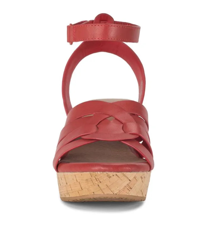 Women Baretraps Wedge Sandals Bonita Wedge Sandal Red Women Baretraps Wedge Sandals Bonita Wedge Sandal Red