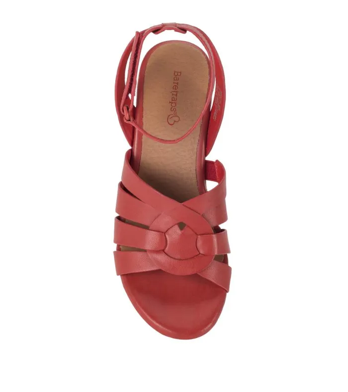 Women Baretraps Wedge Sandals Bonita Wedge Sandal Red Women Baretraps Wedge Sandals Bonita Wedge Sandal Red