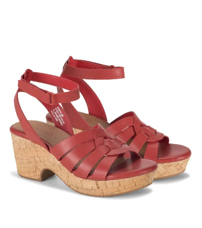 Women Baretraps Wedge Sandals Bonita Wedge Sandal Red Women Baretraps Wedge Sandals Bonita Wedge Sandal Red
