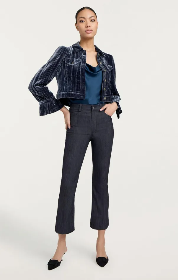 Women Cinq Sept Bottoms Shannon Pant Indigo