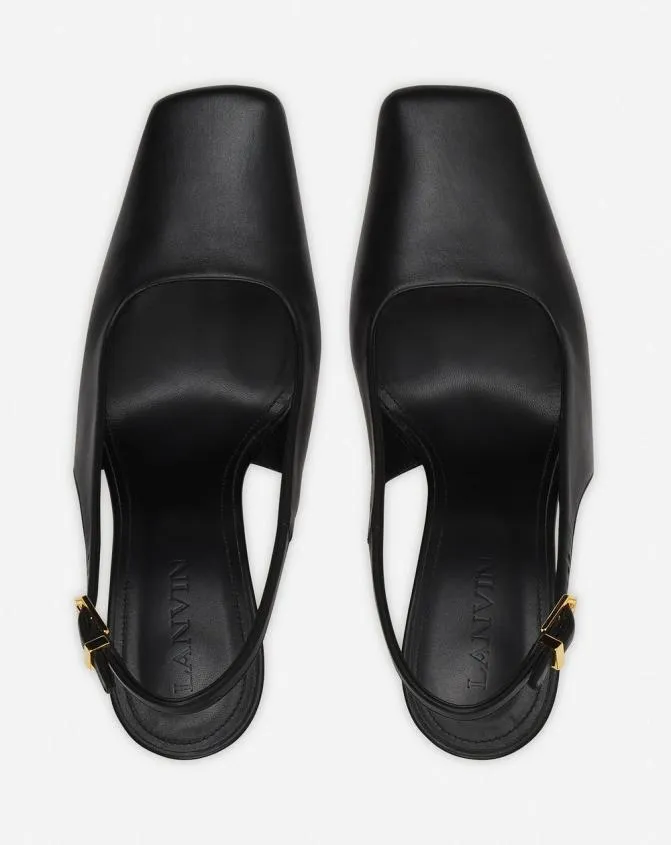 Women Pumps Lanvin Mesure Leather Pumps Black Women Pumps Lanvin Mesure Leather Pumps Black