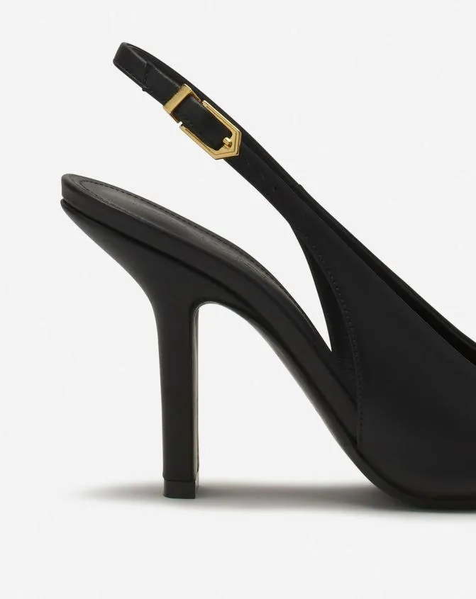 Women Pumps Lanvin Mesure Leather Pumps Black Women Pumps Lanvin Mesure Leather Pumps Black