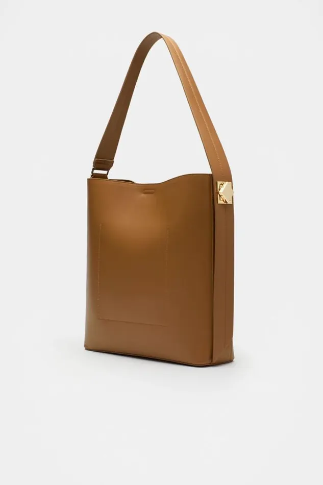 Women Tote Bags Seed Heritage Buckle Trim Tote Toffee